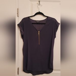 Express Black Short Sleeve Shirt